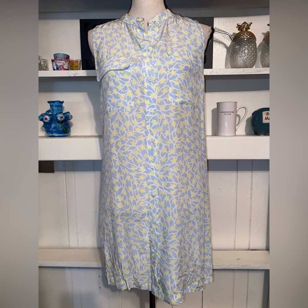 Equipment Star Print Dress Small‎
